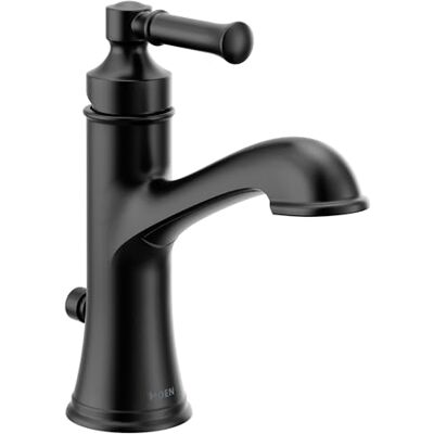 Moen 6803BL Dartmoor One-Handle high arc Bathroom Faucet, Matte Black Moen 6803BL Dartmoor One-Handle high arc Bathroom Faucet, Matte Black