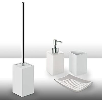 Gedy Queenstown 4-teiliges Badezimmer-Set - Badezimmerzubehör Gedy Queenstown 4-teiliges Badezimmer-Set - Badezimmerzubehör