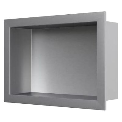 Bernstein Wandnische aus Edelstahl BS203010-20 x 30 x 10 cm- Duschablage für Bad-Utensilien Flexibler Einbau Duschnische in der Farbe Edelstahl Bernstein Wandnische aus Edelstahl BS203010-20 x 30 x 10 cm- Duschablage für Bad-Utensilien Flexibler Einbau Duschnische in der Farbe Edelstahl