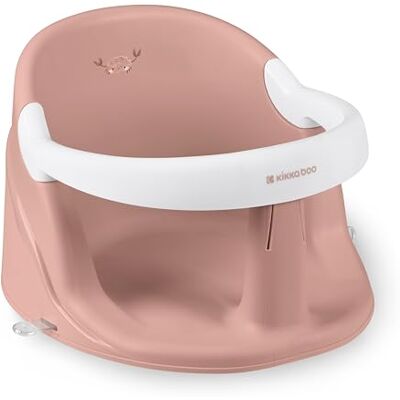 Kikka Boo KikkaBoo Badewannensitz Baby ab 6 Monate OCEAN DEEP, rutschfest, BPA-frei, 4 Saugnäpfe, aufklappbare Armlehne, ergonomische Rückenlehne, für Badewanne und Dusche, schimmelresistentes Material, Blush Kikka Boo KikkaBoo Badewannensitz Baby ab 6 Monate OCEAN DEEP, rutschfest, BPA-frei, 4 Saugnäpfe, aufklappbare Armlehne, ergonomische Rückenlehne, für Badewanne und Dusche, schimmelresistentes Material, Blush