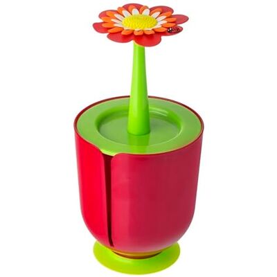 VIGAR Flower Power Toilettenpapierhalter aus Polypropylen VIGAR Flower Power Toilettenpapierhalter aus Polypropylen