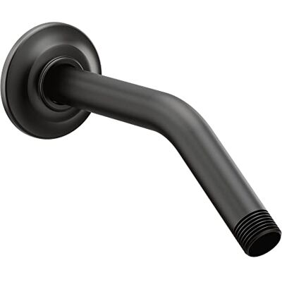 Moen S122BL Collection Dusch-Zubehör, Premium-Duscharm, gebürstetes Nickel, 20,3 cm, Matte Black Moen S122BL Collection Dusch-Zubehör, Premium-Duscharm, gebürstetes Nickel, 20,3 cm, Matte Black