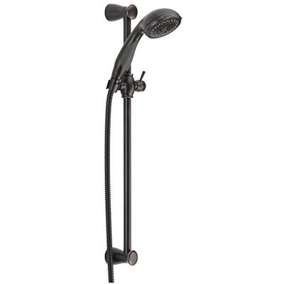 DELTA 57014-RB Universal Duschhandbrause, venezianische Bronze, .5 DELTA 57014-RB Universal Duschhandbrause, venezianische Bronze, .5