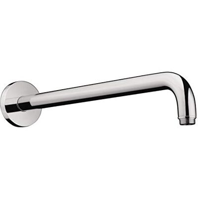 Hansgrohe 27422001 Shower Arm, Polished, 9-Inch, Chrome by Hansgrohe 27422001 Shower Arm, Polished, 9-Inch, Chrome by