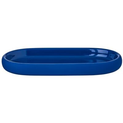 blomus Tablett SONO Mazarine Blue 19L x 10B x 2H cm Ablageschale aus Keramik Badaccessoire Seifenschale & Schmuckablage blomus Tablett SONO Mazarine Blue 19L x 10B x 2H cm Ablageschale aus Keramik Badaccessoire Seifenschale & Schmuckablage