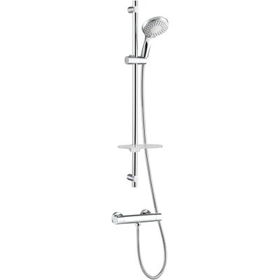Wirquin 60721393 Rimini Comfort Shower Brausestange mit Thermostatmischer Wirquin 60721393 Rimini Comfort Shower Brausestange mit Thermostatmischer