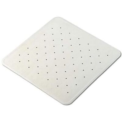 Homecraft Shower Mat, Bathtub and Shower Mat, Non-Slip Shower Mat, Drainage Holes, Square Rubber Mat with Large Suckers, Homecraft Shower Mat, Bathtub and Shower Mat, Non-Slip Shower Mat, Drainage Holes, Square Rubber Mat with Large Suckers,