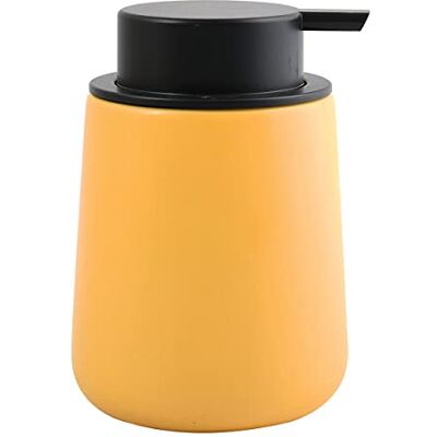 MSV Seifenspender Maonie Keramik Flüssigseifen-Spender 300ml matt Safran Gelb MSV Seifenspender Maonie Keramik Flüssigseifen-Spender 300ml matt Safran Gelb
