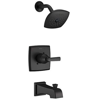 DELTA FAUCET T14464-BL Ashlyn Monitor 14 Series Wannen- und Duschverkleidung Wanne & Dusche, ohne rau, mattschwarz DELTA FAUCET T14464-BL Ashlyn Monitor 14 Series Wannen- und Duschverkleidung Wanne & Dusche, ohne rau, mattschwarz