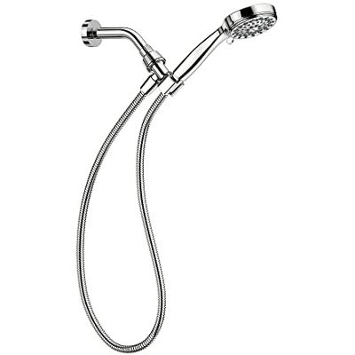 Moen 20016 Ignite Standard-Sprühkopf mit 5 Funktionen, 9,5 cm Durchmesser, mit Handbrause, Chrom, 3.75 Moen 20016 Ignite Standard-Sprühkopf mit 5 Funktionen, 9,5 cm Durchmesser, mit Handbrause, Chrom, 3.75
