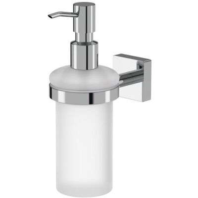 LENZ - RAIN - Silber - Glas - Seifenspender LENZ - RAIN - Silber - Glas - Seifenspender