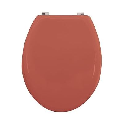 MSV Cléo WC-Sitz - Terrakotta MDF - Edelstahl-Schaniere MSV Cléo WC-Sitz - Terrakotta MDF - Edelstahl-Schaniere