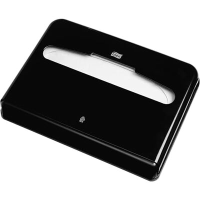 Tork 344080 Spender für Toilettensitzauflagen in Schwarz/Spender V1 für Einweg Toilettensitz Auflagen im Elevation Design, 7322540418897 (x12) Tork 344080 Spender für Toilettensitzauflagen in Schwarz/Spender V1 für Einweg Toilettensitz Auflagen im Elevation Design, 7322540418897 (x12)