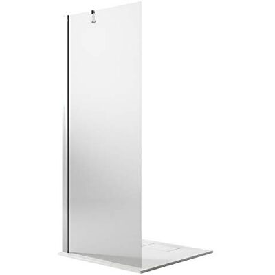 Idralite Duschwand Walk In 30 CM H190 Klarglas mit Kalklösender Behandlung Mod. Flip Idralite Duschwand Walk In 30 CM H190 Klarglas mit Kalklösender Behandlung Mod. Flip