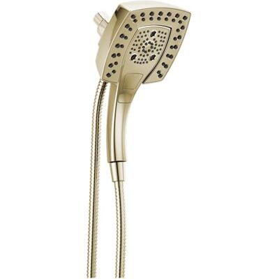 DELTA Faucet 5-Spray In2ition Dual Duschkopf mit Handbrause H2Okinetic Duschkopf mit Schlauch, Duschköpfe, Magnetdock, Lumicoat Poliertes Nickel 58474-PN-PR25 DELTA Faucet 5-Spray In2ition Dual Duschkopf mit Handbrause H2Okinetic Duschkopf mit Schlauch, Duschköpfe, Magnetdock, Lumicoat Poliertes Nickel 58474-PN-PR25