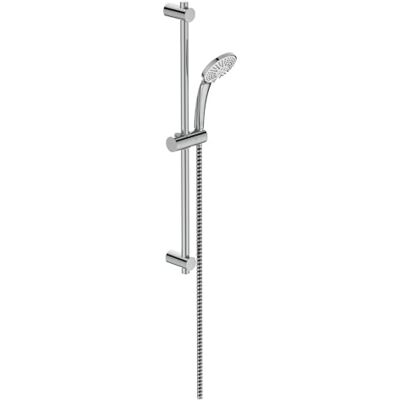 Ideal Standard – Idealrain Brausekombintation mit Brausestange 312x723 mm, mit 3-Funktionshandbrause, Breite Brause, Chrom Ideal Standard – Idealrain Brausekombintation mit Brausestange 312x723 mm, mit 3-Funktionshandbrause, Breite Brause, Chrom