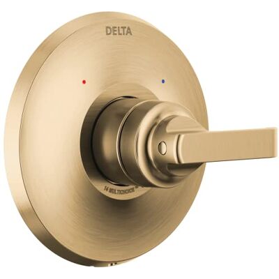 DELTA FAUCET Tetra 14 Serie Einzelfunktions-Duschventil-Verkleidungsset, Duschgriff, -Duschverkleidungsset, Lumicoat Champagner Bronze T14089-CZ-PR (Ventil nicht im Lieferumfang enthalten) DELTA FAUCET Tetra 14 Serie Einzelfunktions-Duschventil-Verkleidungsset, Duschgriff, -Duschverkleidungsset, Lumicoat Champagner Bronze T14089-CZ-PR (Ventil nicht im Lieferumfang enthalten)