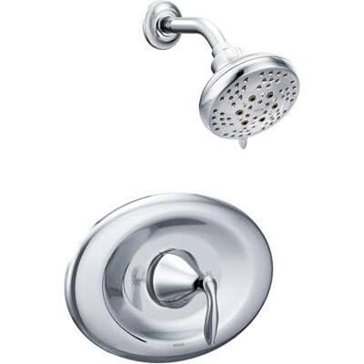Moen T2138EP Eva Collection Posi-Temp Eco-Performance Shower Trim Kit Valve Required, Chrome Moen T2138EP Eva Collection Posi-Temp Eco-Performance Shower Trim Kit Valve Required, Chrome