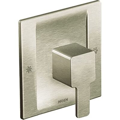 Moen TS2711BN 90 Degree Posi-Temp Wannen- und Duschventilverkleidungsset, Ventil erforderlich, gebürsteter Nickel Moen TS2711BN 90 Degree Posi-Temp Wannen- und Duschventilverkleidungsset, Ventil erforderlich, gebürsteter Nickel