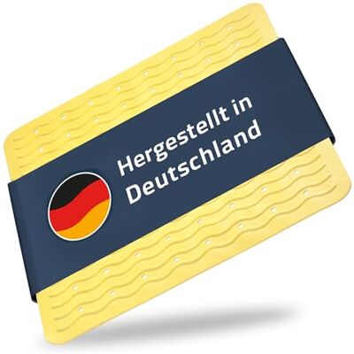 RIDDER – Duscheinlage "Playa" ca. 54x54cm, hellgelb, 100% TPE Made in Germany Duschmatte aus hautfreundlichem TPE. Maschinenfeste Antirutschmatte mit Saugnäpfen & Ablauföffnungen RIDDER – Duscheinlage "Playa" ca. 54x54cm, hellgelb, 100% TPE Made in Germany Duschmatte aus hautfreundlichem TPE. Maschinenfeste Antirutschmatte mit Saugnäpfen & Ablauföffnungen