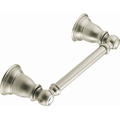 Moen YB5408BN Kingsley Pivoting Paper Holder, Brushed Nickel by Moen YB5408BN Kingsley Pivoting Paper Holder, Brushed Nickel by