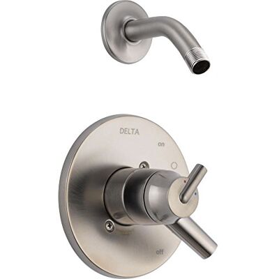 DELTA Wasserhahn t17259-sslhd Trinsic 17 Serie MULTICHOICE Dusche Trim weniger Duschkopf (Duschkopf separat erhältlich), Edelstahl DELTA Wasserhahn t17259-sslhd Trinsic 17 Serie MULTICHOICE Dusche Trim weniger Duschkopf (Duschkopf separat erhältlich), Edelstahl