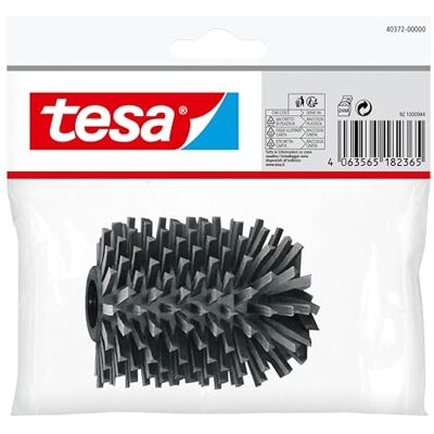 tesa Ersatz-Toilettenbürstenkopf hochwertiger Austauschkopf für alle Toilettenbürsten Dunkelgrau 9,4 x 7,1 x 7,4 cm Gewinde-Durchmesser 3/8" ca. 15 mm tesa Ersatz-Toilettenbürstenkopf hochwertiger Austauschkopf für alle Toilettenbürsten Dunkelgrau 9,4 x 7,1 x 7,4 cm Gewinde-Durchmesser 3/8" ca. 15 mm