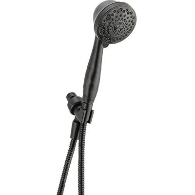 DELTA Faucet 59346-SS-PK Premium 7-Setting Shower Mount Hand Shower, Stainless, DELTA Faucet 59346-SS-PK Premium 7-Setting Shower Mount Hand Shower, Stainless,