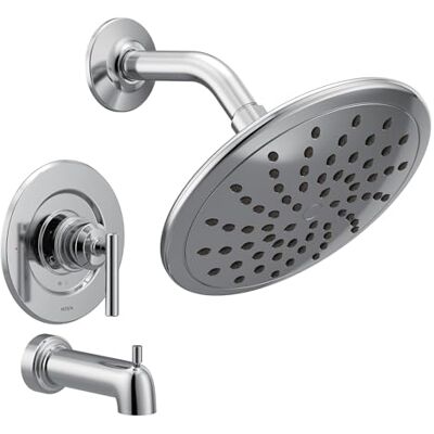 Moen Gibson one-handle posi-temp Badewanne Dusche Trim ohne Ventil t3003ep, chrom, 1 Moen Gibson one-handle posi-temp Badewanne Dusche Trim ohne Ventil t3003ep, chrom, 1