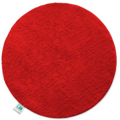 Floordirekt Badematte Sky Soft Eckig & Rund Badezimmerteppich Extra flauschig rutschfest & Schnell trocknend Viele Farben & Größen (Rund Ø 120 cm, Rot) Floordirekt Badematte Sky Soft Eckig & Rund Badezimmerteppich Extra flauschig rutschfest & Schnell trocknend Viele Farben & Größen (Rund Ø 120 cm, Rot)
