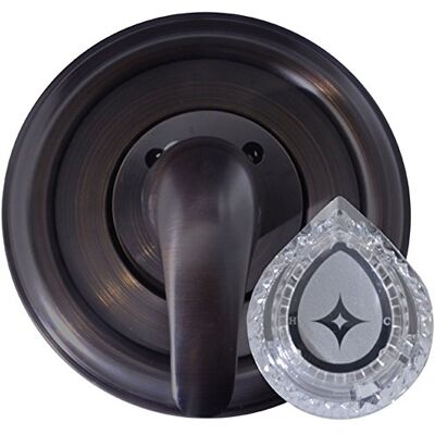 Danco 10561 Tub Moen, Fit Posi-Temp Druckausgleich, Einhebel-Duschventil und Verkleidungsset für Moentrol-Serie, ölgeriebene Bronze Danco 10561 Tub Moen, Fit Posi-Temp Druckausgleich, Einhebel-Duschventil und Verkleidungsset für Moentrol-Serie, ölgeriebene Bronze
