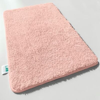 Floordirekt Badematte Sky Soft Eckig & Rund Badezimmerteppich Extra flauschig rutschfest & Schnell trocknend Viele Farben & Größen (50 x 80 cm, Rosa) Floordirekt Badematte Sky Soft Eckig & Rund Badezimmerteppich Extra flauschig rutschfest & Schnell trocknend Viele Farben & Größen (50 x 80 cm, Rosa)