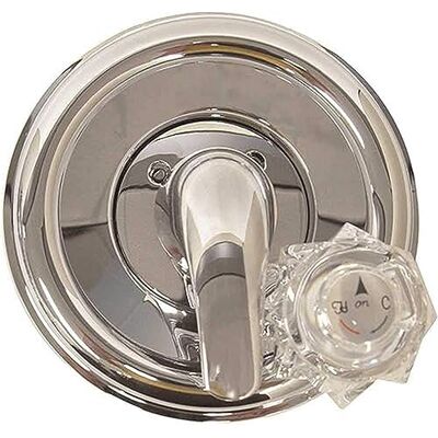 Danco 10003 Single Function Tub and Shower Trim Kit, Fits 1300/1400 MultiChoice Delta Duschventil 13/14 600 Serie, Chrome, Pack of 1 Danco 10003 Single Function Tub and Shower Trim Kit, Fits 1300/1400 MultiChoice Delta Duschventil 13/14 600 Serie, Chrome, Pack of 1