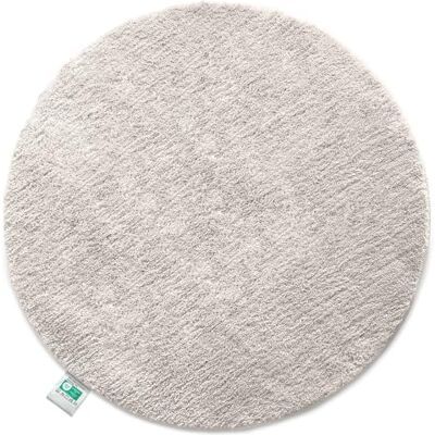 Floordirekt Badematte Sky Soft Eckig & Rund Badezimmerteppich Extra flauschig rutschfest & Schnell trocknend Viele Farben & Größen (Rund Ø 120 cm, Creme) Floordirekt Badematte Sky Soft Eckig & Rund Badezimmerteppich Extra flauschig rutschfest & Schnell trocknend Viele Farben & Größen (Rund Ø 120 cm, Creme)
