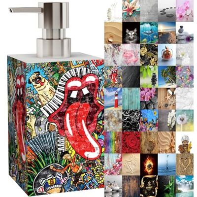 Sanilo Seifenspender viele schöne Seifenspender zur Auswahl modernes, stylisches Design Blickfang für jedes Badezimmer (Graffiti) Sanilo Seifenspender viele schöne Seifenspender zur Auswahl modernes, stylisches Design Blickfang für jedes Badezimmer (Graffiti)