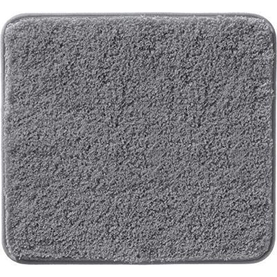 Erwin Müller WC-Vorlage, WC-Matte Rhodos Uni ohne Ausschnitt, rutschhemmend anthrazit Größe 50x55 cm ultraweich, extrem saugfähig, flusenarm Erwin Müller WC-Vorlage, WC-Matte Rhodos Uni ohne Ausschnitt, rutschhemmend anthrazit Größe 50x55 cm ultraweich, extrem saugfähig, flusenarm