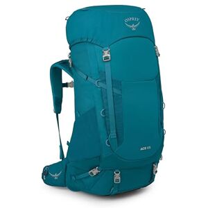 Osprey Ace Kinder Rucksack, 65L, Blue Spikemoss/Deep Peyto, O/S Osprey Ace Kinder Rucksack, 65L, Blue Spikemoss/Deep Peyto, O/S