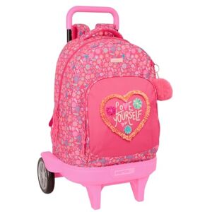 safta Feeling Großer Rucksack mit Rädern, kompakt, abnehmbar, ideal für Kinder verschiedener Altersgruppen, bequem und vielseitig, Qualität und Widerstandsfähigkeit, 33 x 22 x 45 cm, bunt, M, Casual safta Feeling Großer Rucksack mit Rädern, kompakt, abnehmbar, ideal für Kinder verschiedener Altersgruppen, bequem und vielseitig, Qualität und Widerstandsfähigkeit, 33 x 22 x 45 cm, bunt, M, Casual