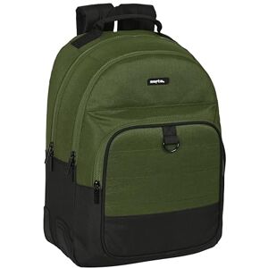 safta DARK FOREST Schulrucksack, ideal für Kinder unterschiedlichen Alters, bequem und vielseitig, Qualität und Widerstandsfähigkeit, 32 x 15 x 42 cm, Khaki/Schwarz, Khakigrün/Schwarz, Estándar, safta DARK FOREST Schulrucksack, ideal für Kinder unterschiedlichen Alters, bequem und vielseitig, Qualität und Widerstandsfähigkeit, 32 x 15 x 42 cm, Khaki/Schwarz, Khakigrün/Schwarz, Estándar,
