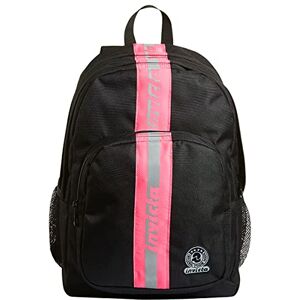 Invicta Rucksack, für Schule, Sport&Freizeit, Geräumige Schultasche für Teenager, Mädchen und Jungen, mit Trinkflaschenfach, Extra Platz, schwarz/pink, STRONG REFLECTIVE BAND Invicta Rucksack, für Schule, Sport&Freizeit, Geräumige Schultasche für Teenager, Mädchen und Jungen, mit Trinkflaschenfach, Extra Platz, schwarz/pink, STRONG REFLECTIVE BAND