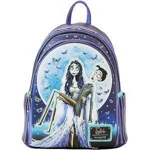Loungefly Warner Brothers Corpse Bride Moon Mini Backpack Rucksack 2D Englisch, Mehrfarbig/Meereswellen (Ocean Tides), Einheitsgröße Loungefly Warner Brothers Corpse Bride Moon Mini Backpack Rucksack 2D Englisch, Mehrfarbig/Meereswellen (Ocean Tides), Einheitsgröße