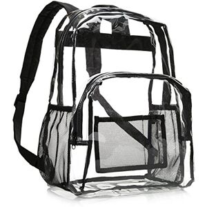 Amazon Basics Schulrucksack - Transparent PVC Amazon Basics Schulrucksack - Transparent PVC