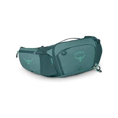 Osprey Savu Unisex-Fahrrad-Hüfttasche, 5L, Cascade Blue Osprey Savu Unisex-Fahrrad-Hüfttasche, 5L, Cascade Blue