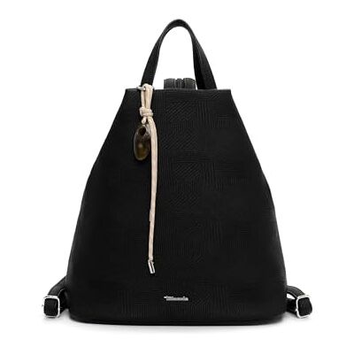 Tamaris Rucksack TAS Karen 34516 Damen Rucksäcke Zweifarbig black 100 Tamaris Rucksack TAS Karen 34516 Damen Rucksäcke Zweifarbig black 100