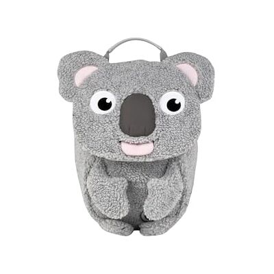 Affenzahn Kinderrucksack Kleiner Freund Kuschel Koala Grau Ergonomischer Kindergarten-Rucksack für Kinder von 1 bis 3 Jahren mit Reflektoren, Ziehzunge und Namensschild Affenzahn Kinderrucksack Kleiner Freund Kuschel Koala Grau Ergonomischer Kindergarten-Rucksack für Kinder von 1 bis 3 Jahren mit Reflektoren, Ziehzunge und Namensschild