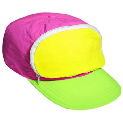 Cap-sac Bauchtaschen-Hut, lustiger Golfhut für Damen und Herren, mit Reißverschlusstasche, ästhetisches Retro-Geschenk, Geburtstagsgeschenk für Sie und Ihn, Dreifarbig, Einheitsgröße Cap-sac Bauchtaschen-Hut, lustiger Golfhut für Damen und Herren, mit Reißverschlusstasche, ästhetisches Retro-Geschenk, Geburtstagsgeschenk für Sie und Ihn, Dreifarbig, Einheitsgröße