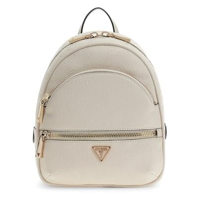 Guess Rucksack Freizeitrucksack Manhattan II Backpack Stone Logo creme Guess Rucksack Freizeitrucksack Manhattan II Backpack Stone Logo creme