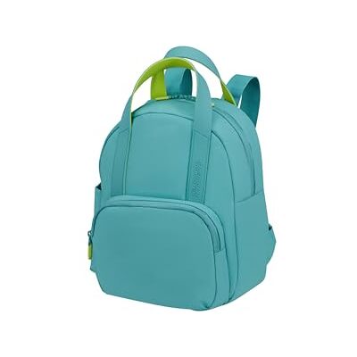 American Tourister Puffypop Mini Rucksack für Damen (35 cm, 8.5 L) Fach für AirPods & Tablet 2 Flaschenhalter Türkis (Dusty Turquoise) American Tourister Puffypop Mini Rucksack für Damen (35 cm, 8.5 L) Fach für AirPods & Tablet 2 Flaschenhalter Türkis (Dusty Turquoise)