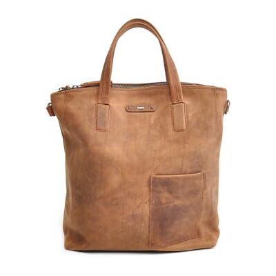 Berba Leder Convertible Shopper 13 Zoll Barbarossa Femme - Shopper Berba Leder Convertible Shopper 13 Zoll Barbarossa Femme - Shopper
