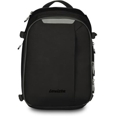 Invicta Campus S Rucksack, Business Rucksack, Tagesrucksack, Daypack, Handgepäck, Laptopfach für 15,6" Damen und Herren Arbeit Reisen; mit USB-Anschluss, wasserabweisend, schwarz Invicta Campus S Rucksack, Business Rucksack, Tagesrucksack, Daypack, Handgepäck, Laptopfach für 15,6" Damen und Herren Arbeit Reisen; mit USB-Anschluss, wasserabweisend, schwarz